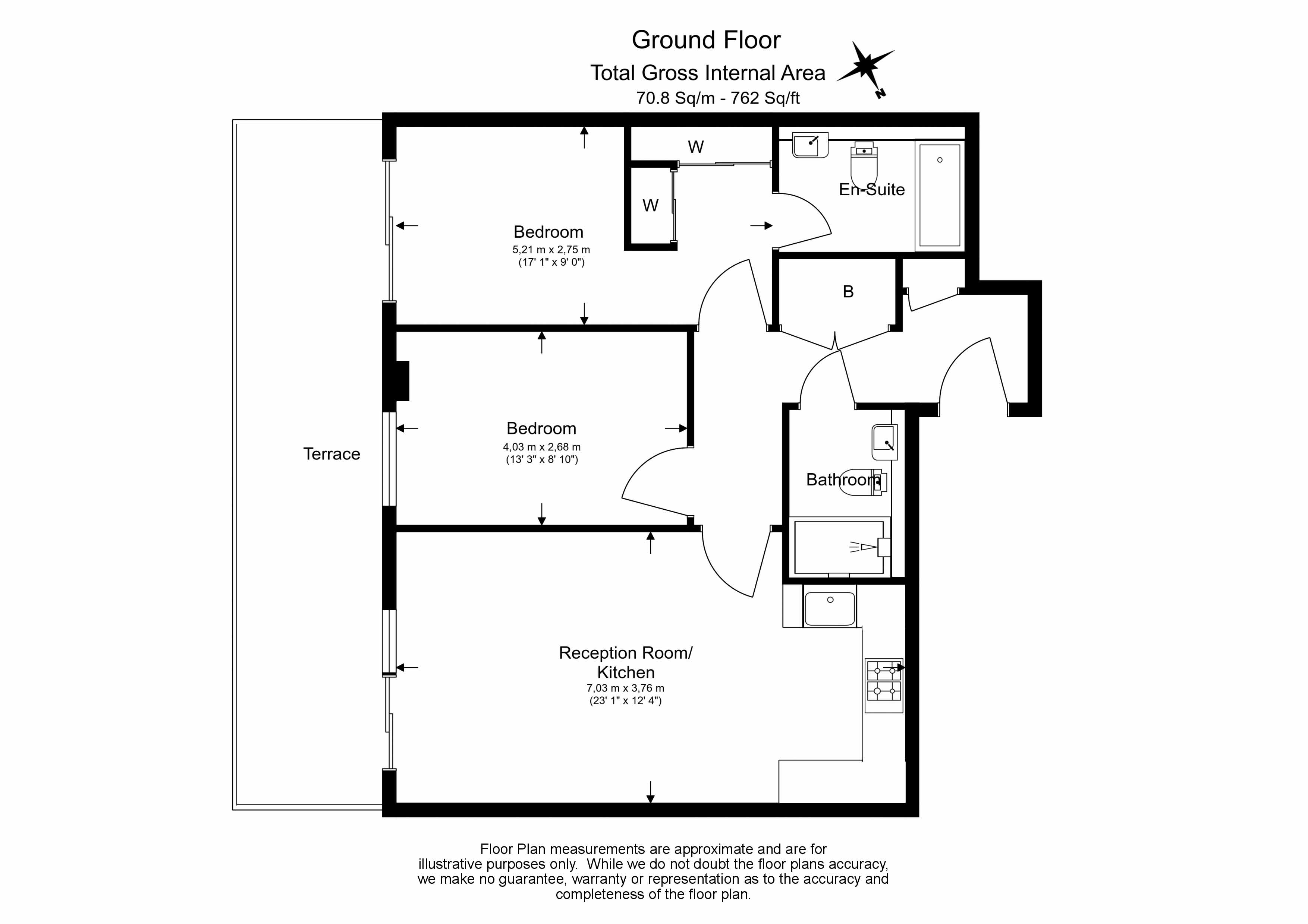 2 bedrooms apartments/flats to sale in Napier House, Bromyard Avenue, Acton-Floorplan
