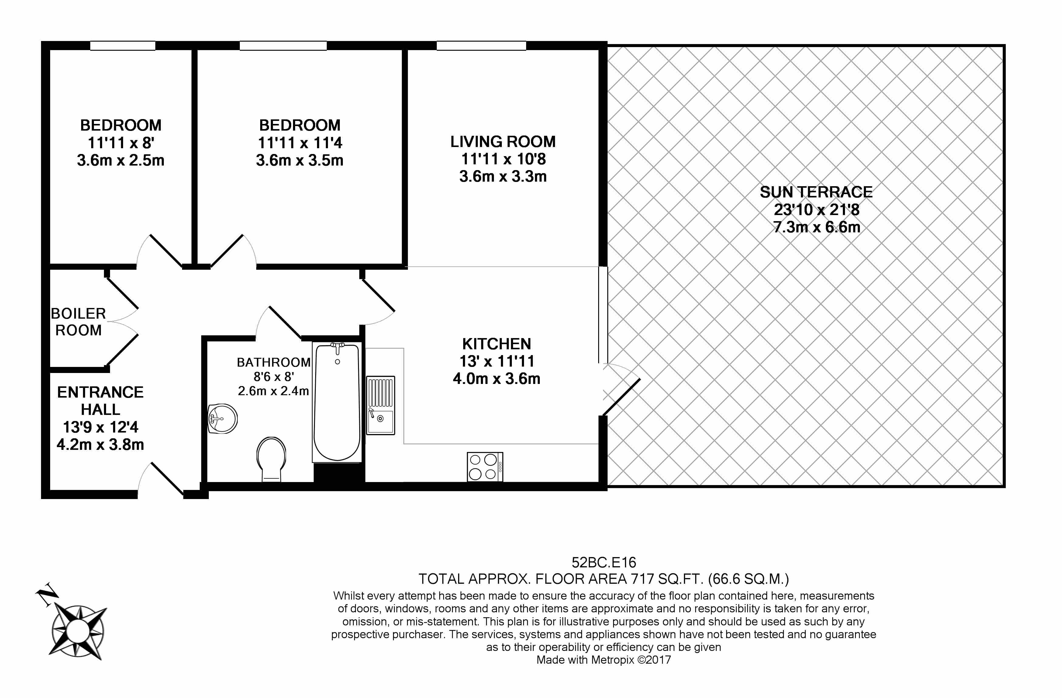 2 bedrooms apartments/flats to sale in Magellan Boulevard, Gallions Reach-Floorplan