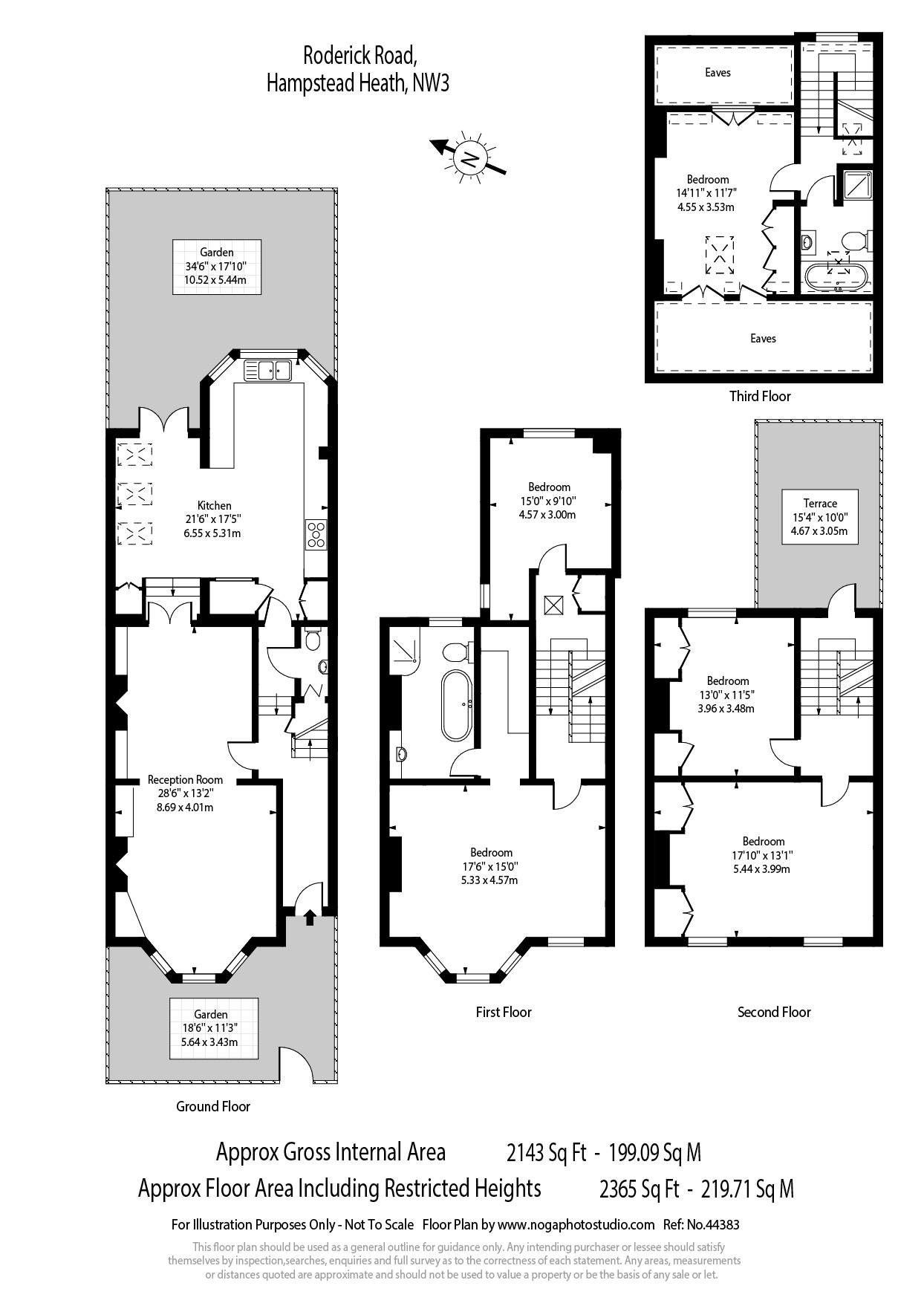 5 bedrooms apartments/flats to sale in Roderick Road, Hampstead Heath-Floorplan