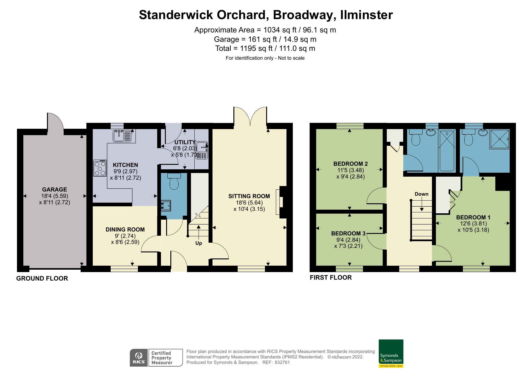 Floorplan - Standerwick Orchard, Broadway, Ilminster, TA19 9SL
