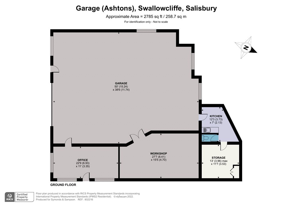 Floorplan - Swallowcliffe, Salisbury, SP3 5PH