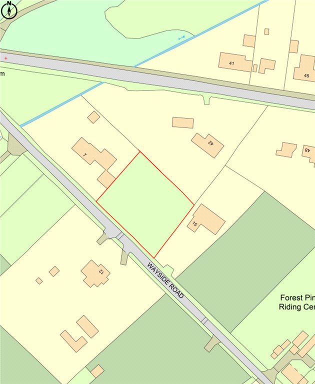 Siteplan - St. Leonards, Ringwood, BH24 2SH